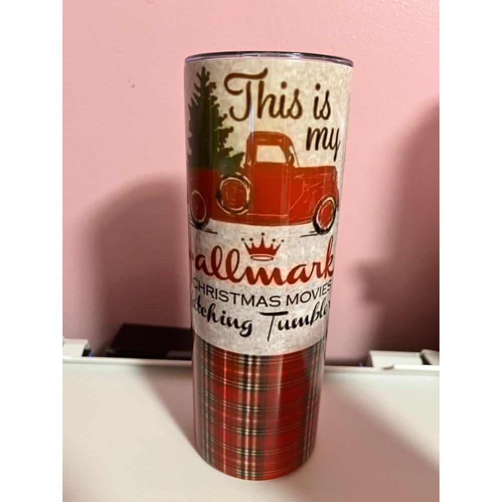 2 for $10 This Is My Hallmark Christmas Watching Tumbler
